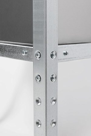 Фото Стеллаж прямой сплошной RESTOINOX — арт. СТП-6/4-ЭЦ 6