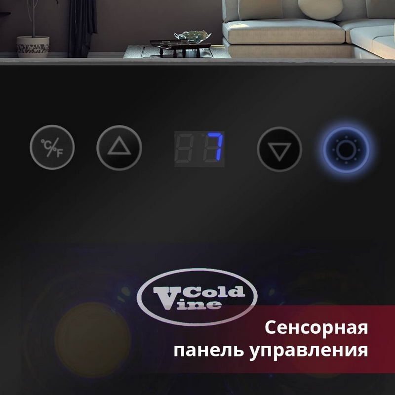 Фото Шкаф винный Cold Vine C6-TBSF1 7