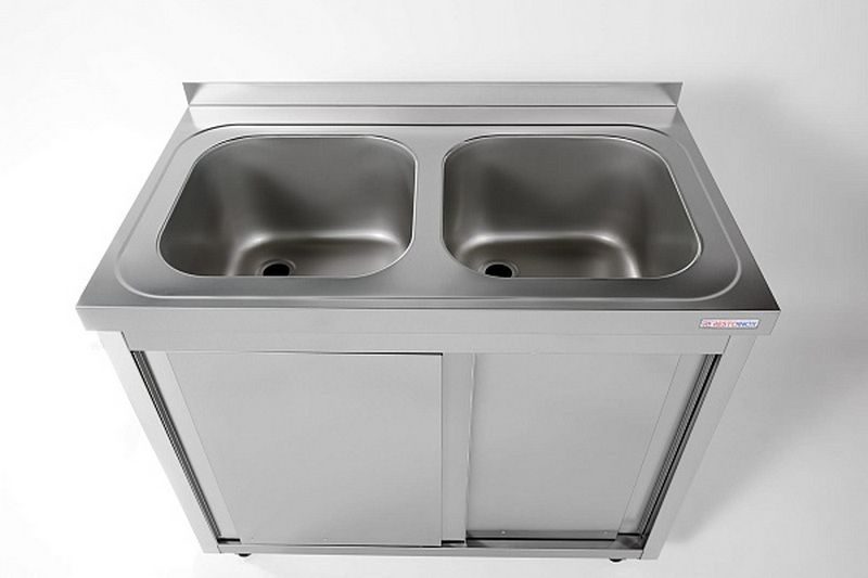 Фото Стол-тумба с ванной моечной RESTOINOX — арт. СПЗК2М-12/6-Б 2