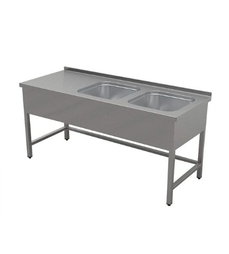 Ванна моечная с рабочей Gastrolux ВМ2-187/55П/S