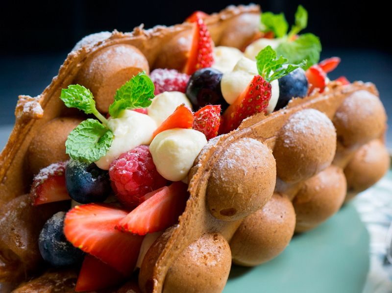 Фото Вафельница для гонконгских вафель (Bubble Waffle) ROLLER GRILL — арт. GES 90 2