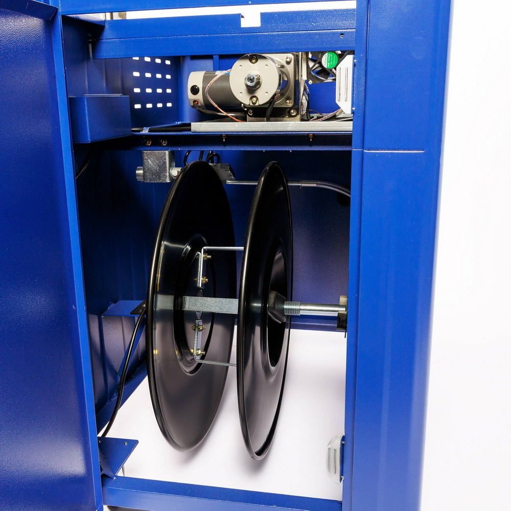 Фото Стреппинг машина Hualian Machinery HL-201 (закрытый стол) 7