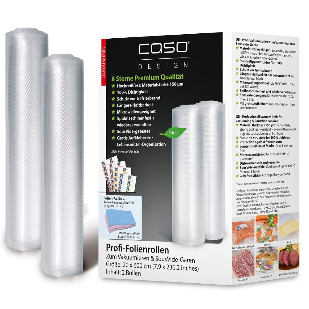 Рулоны CASO VC 20х600 VC 20*600/150/2
