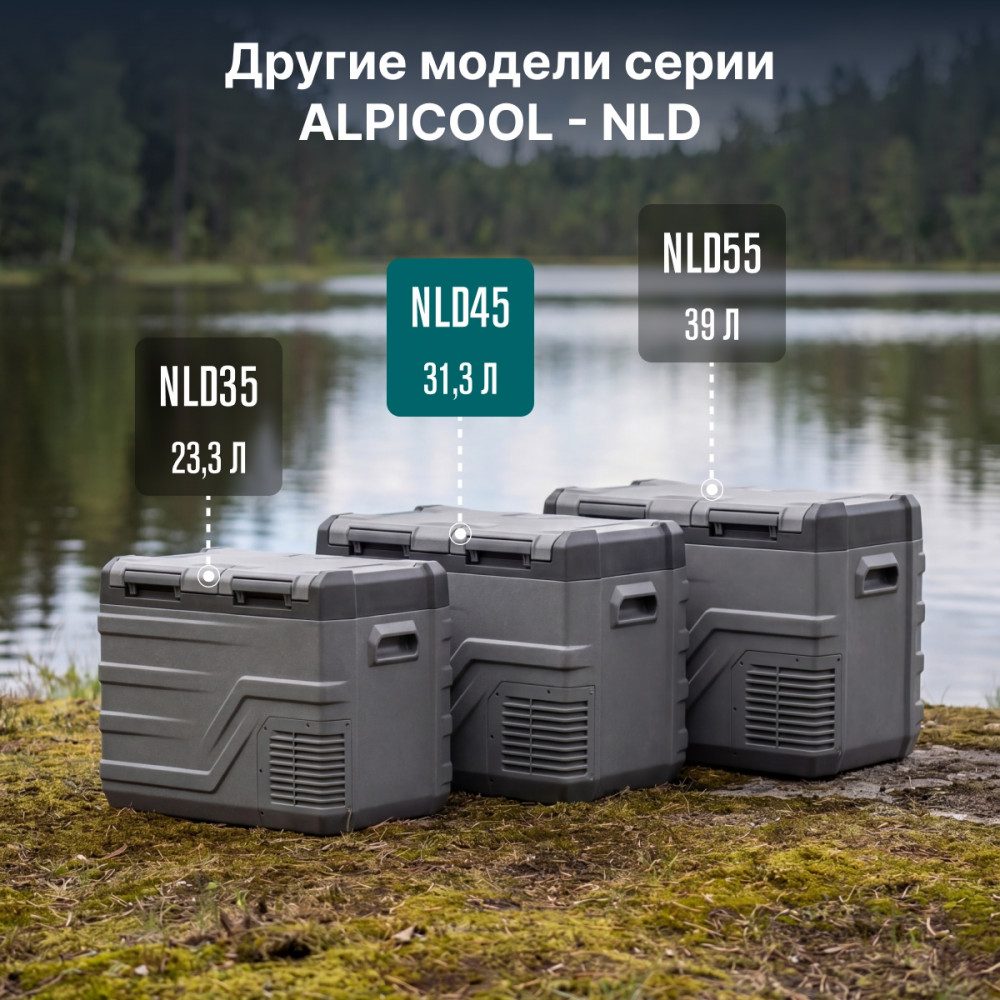 Фото Автохолодильник Alpicool NLD45 (12/24) 15