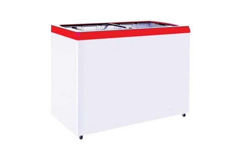 Морозильный ларь ITALFROST CF500F 6 кор красный