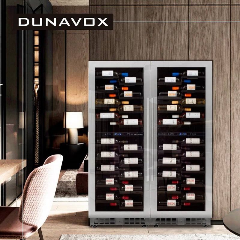 Фото Шкаф винный Dunavox DX-104.375DSS 9
