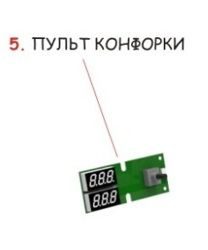 Фото Пульт конфорки КОБОР для плит 2