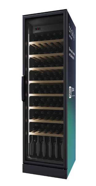 Фото Шкаф винный Briskly Smart 5 Wine Premium (деревянные полки) — арт. BS5WU 3
