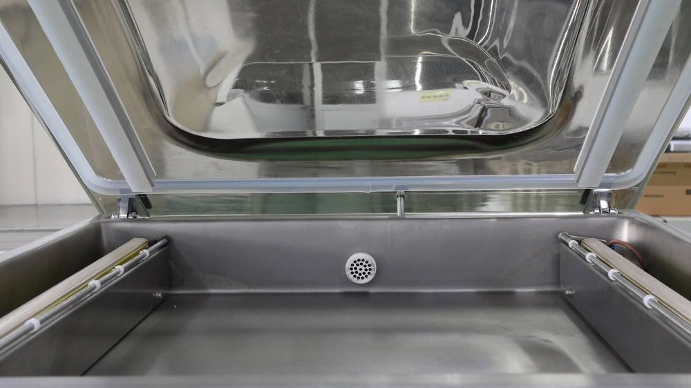 Фото Упаковщик однокамерный Hualian Machinery DZQ-500/2E (нерж., газ) 8