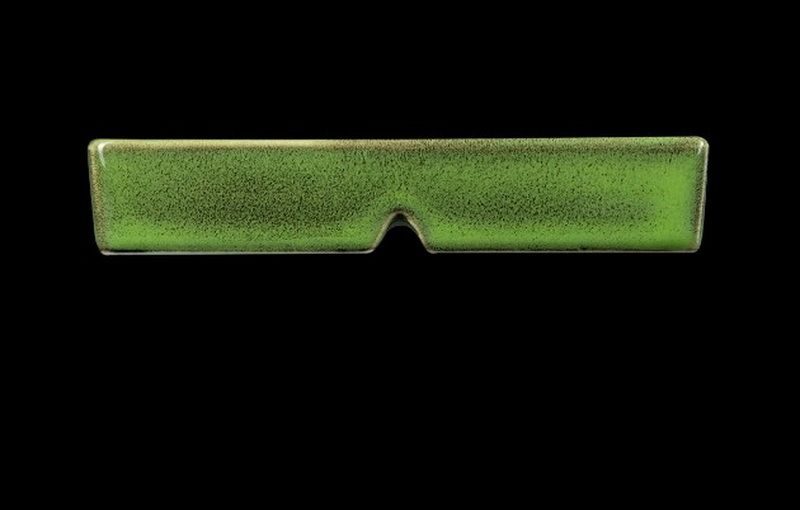Фото Соусник Corone Cocorita L 120 мм, B 58 мм, H 22 мм зеленый — арт. фк8869 2