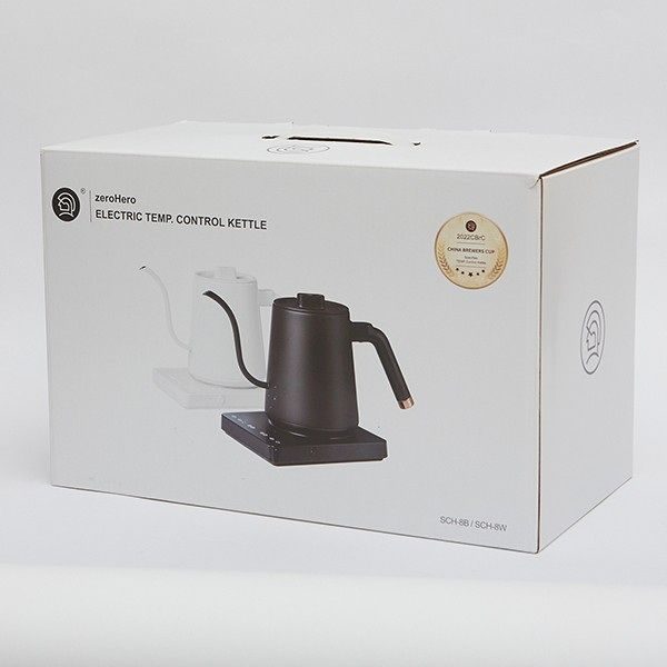 Фото Чайник электрический ZeroHero Electric TEMP с контролем температуры, черный — арт. asch005 1