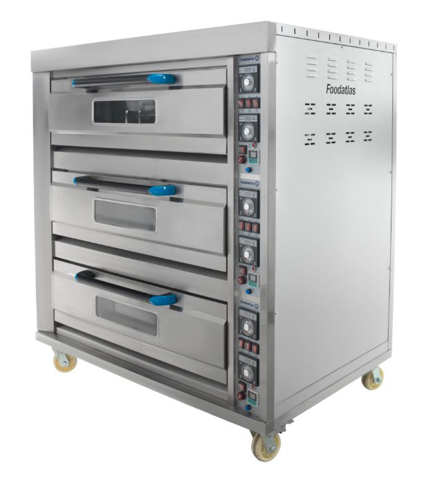Печь подовая электрическая Foodatlas HEO-750/3