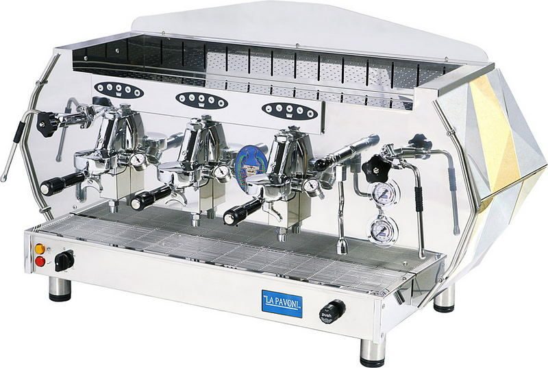 Кофемашина рожковая Pavoni DIA3SV золотой