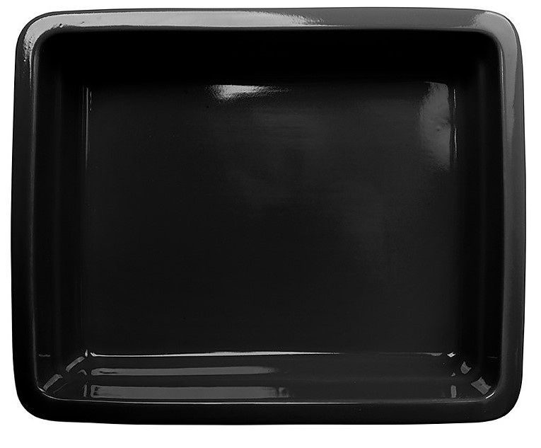 Фото Гастроемкость Corone GN 1/2-60 керамика, черная 4 л (LQ-QK15029-K) — арт. фк161 1