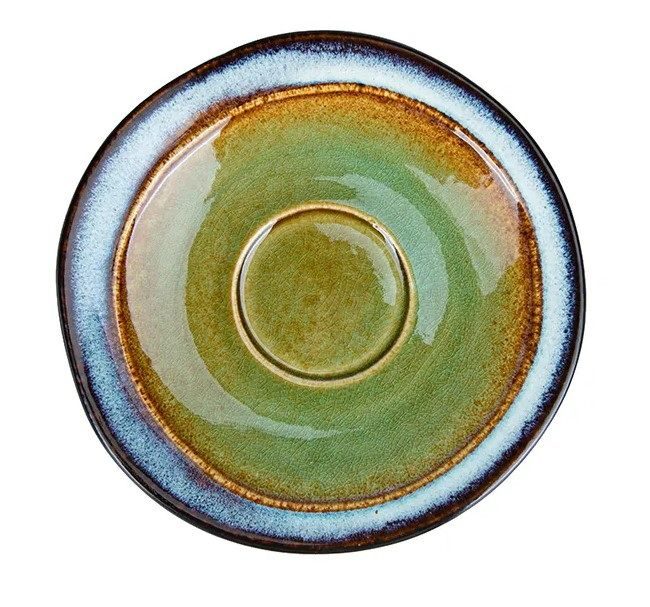 Фото Чайная пара Corone Verde сине-зеленая 290 мл — арт. фк0728 17
