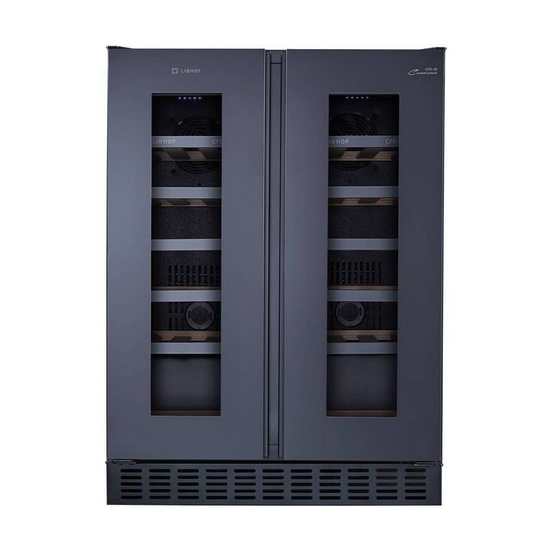 Фото Шкаф винный Libhof CFD-38 black — арт. libcfd38b 3
