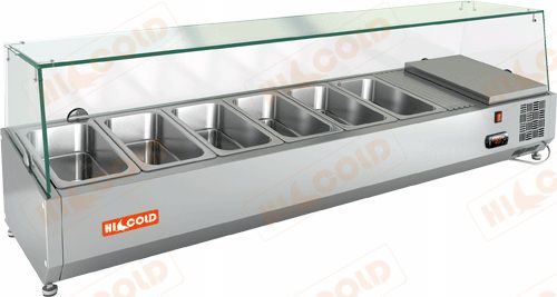 Холодильная витрина HICOLD VRX 1500 1/3