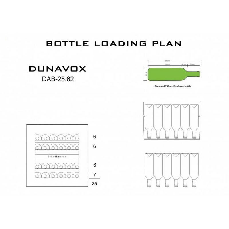 Фото Шкаф винный Dunavox DAB-25.62DW.TO 2