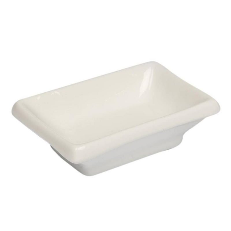 Фото Соусник P.L. Proff Cuisine Classic Porcelain 60 мл, L 95 мм, B 68 мм, H 28 мм — арт. F0507 1