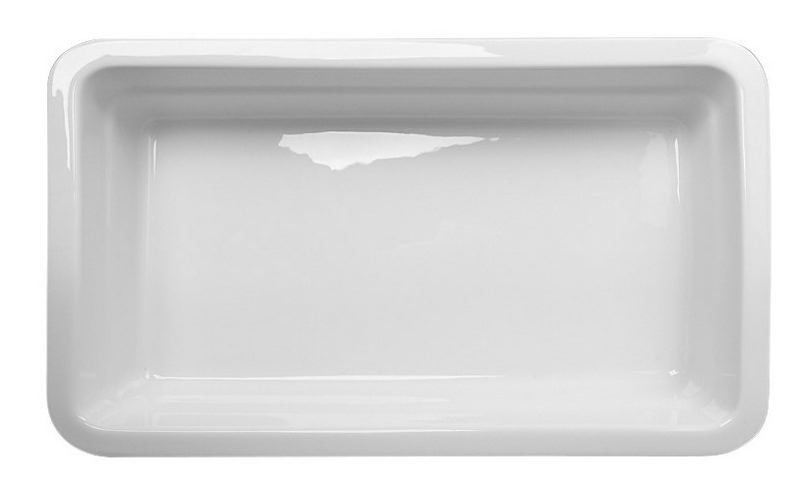 Фото Гастроемкость Corone GN 1/3-60 керамика, белая 2,5 л — арт. фк162 1