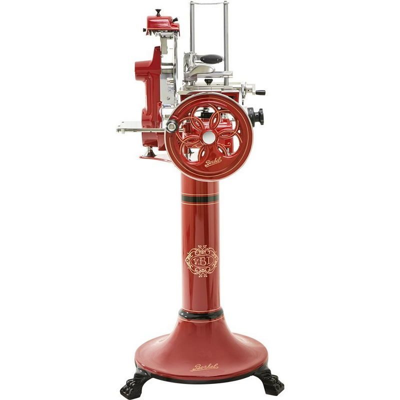 Слайсер BERKEL Flywheel B2 красный на подставке
