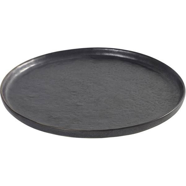 Тарелка Serax Pure D215 мм черная артикул B1013058