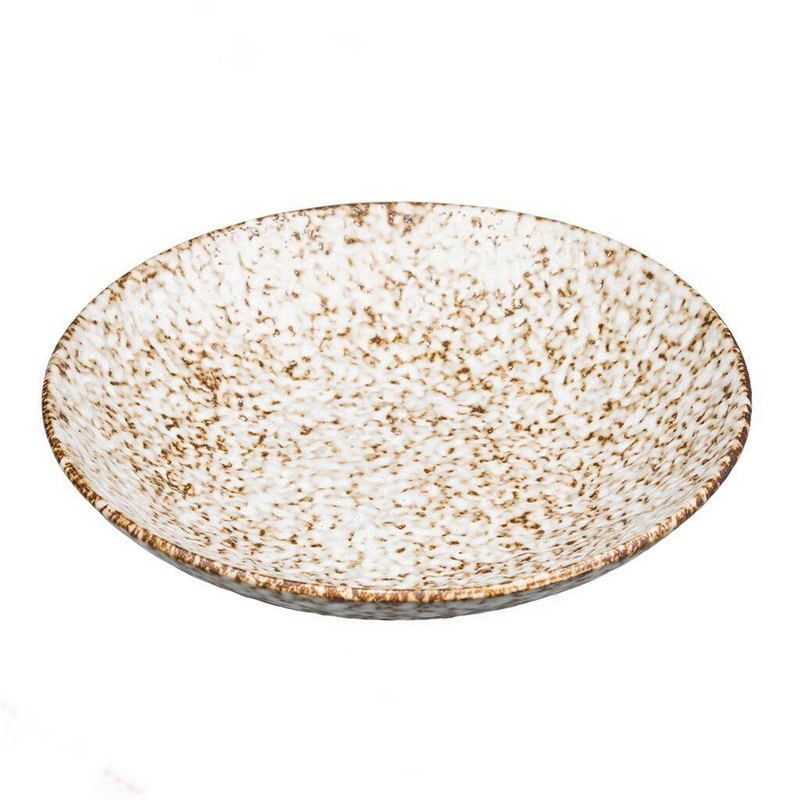 Фото Салатник P.L. Proff Cuisine Brown Spider Silk 750 мл, d 242 мм, h 50 мм — арт. JM2119 2