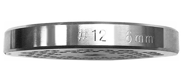Фото Решетка для мясорубки Crazy Pan CP-MM12R 6 мм — арт. CP-SP-GR6MM12R 2