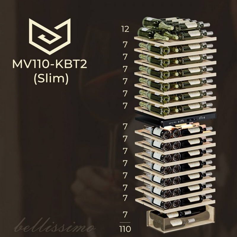 Фото Шкаф винный Meyvel MV110-KBT2 (Slim) 21