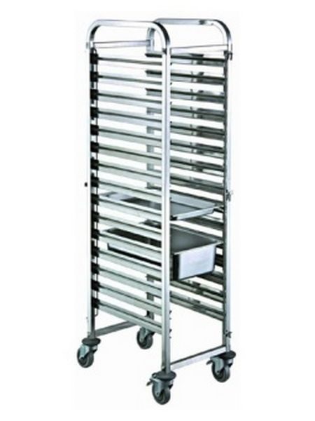 Фото Тележка-шпилька для гастроемкостей CuisinAid GN 1/1 — арт. CD-RT1115 1