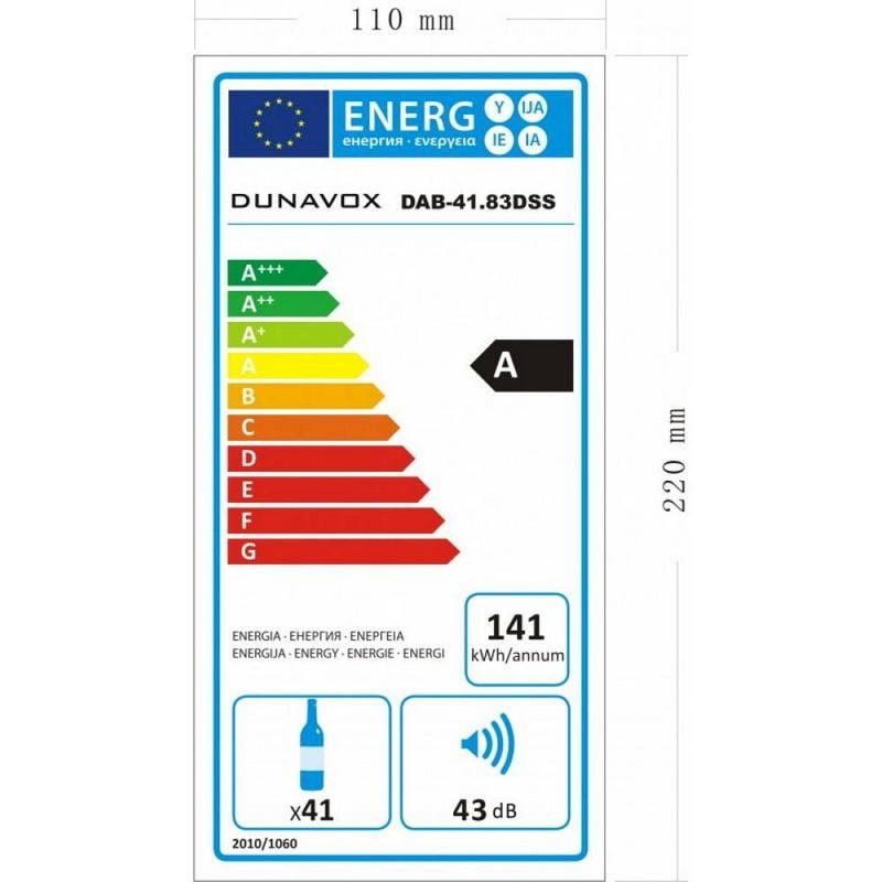 Фото Шкаф винный Dunavox DAB-41.83DB 9