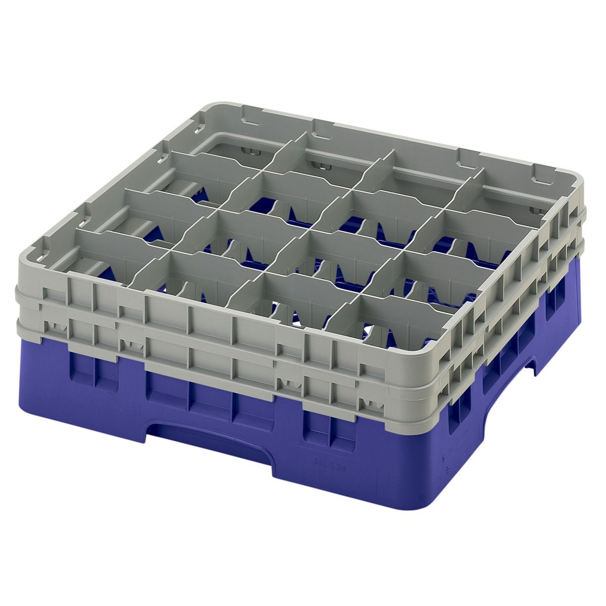 Кассета для бокалов Cambro Hmax 155 мм, 16 ячеек
