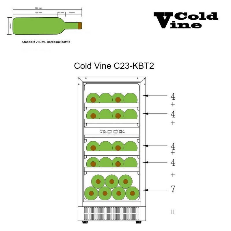 Фото Шкаф винный Cold Vine C23-KBT2 6