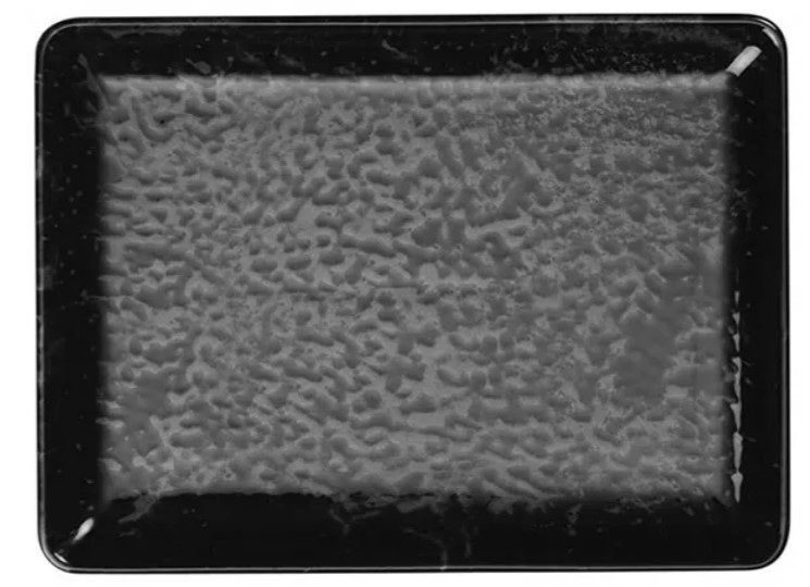 Тарелка Kutahya Nanocream Black NNTAN23X17DU890220