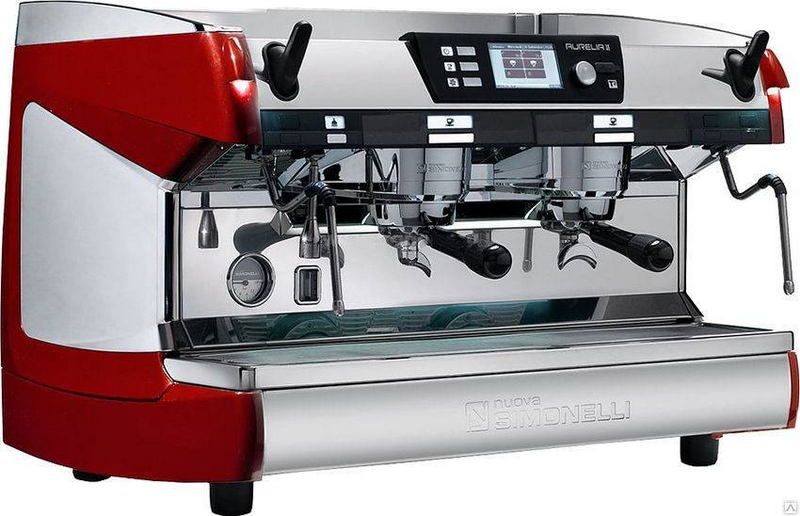 Nuova Simonelli Aurelia II T3 2Gr S 380V red