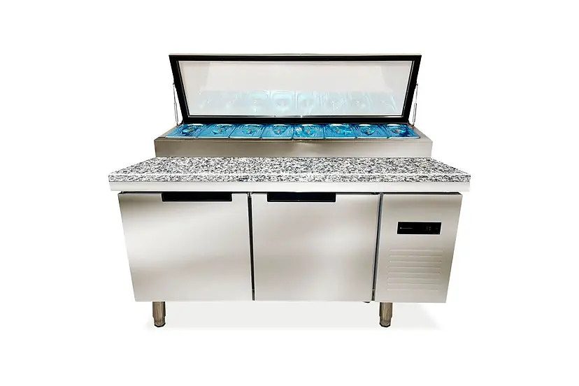 Фото Стол для пиццы CLSY Saladetta 150 камень 3
