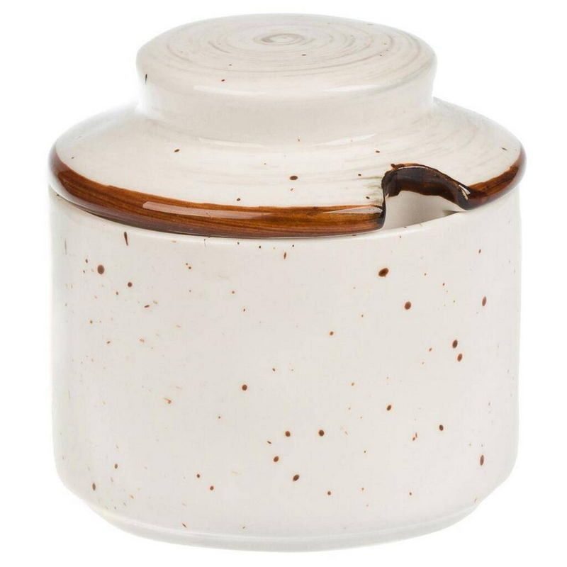 Фото Сахарница P.L. Proff Cuisine Fusion White 250 мл, D 90 мм, H 95 мм — арт. P6134209/0525-2 (кор=48/4) 1