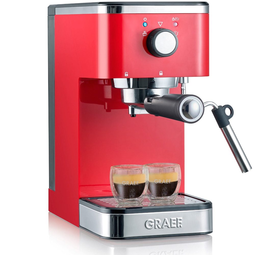 Кофеварка рожковая GRAEF Salita ES 403 rot