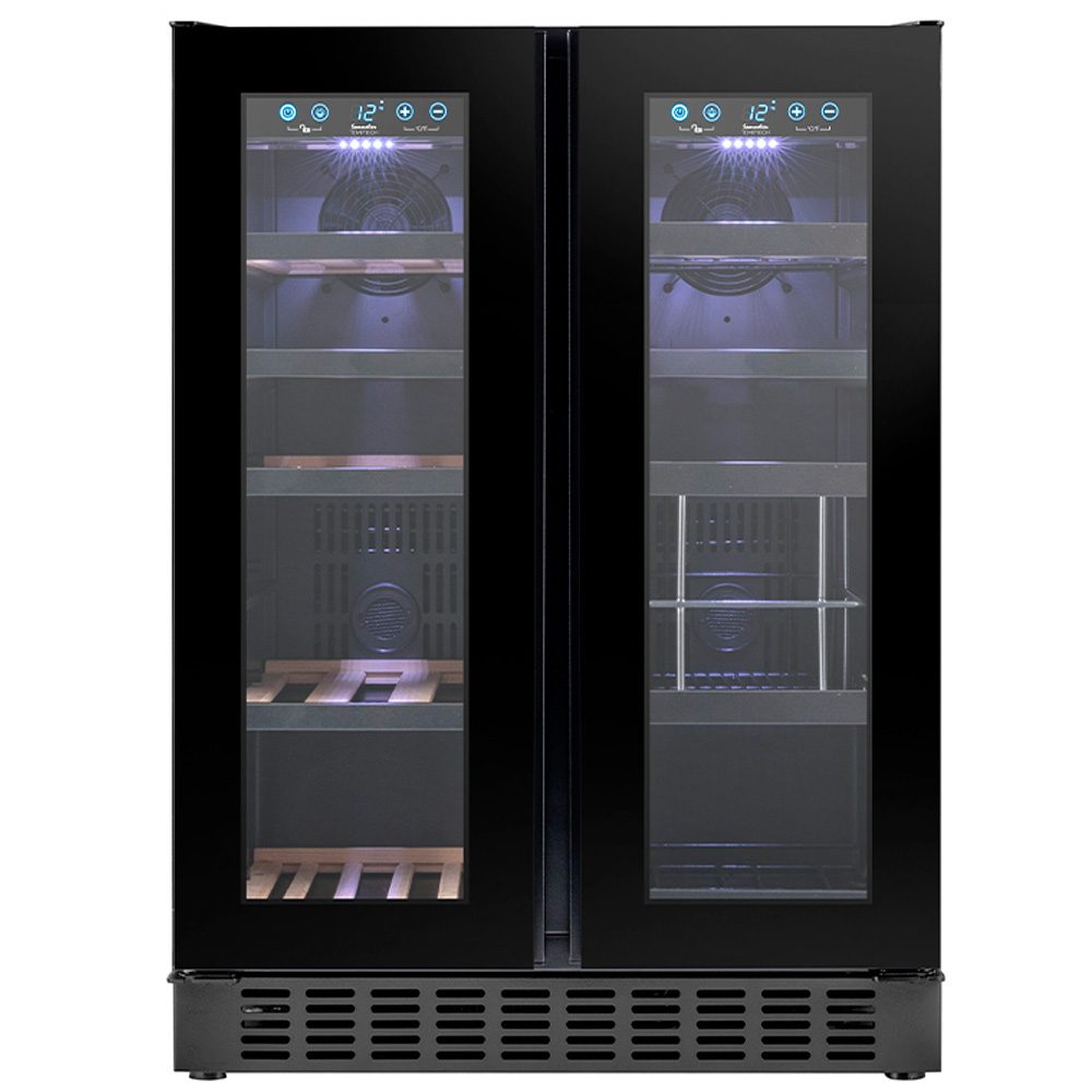 Шкаф винный Temptech SOM2DX60DRB