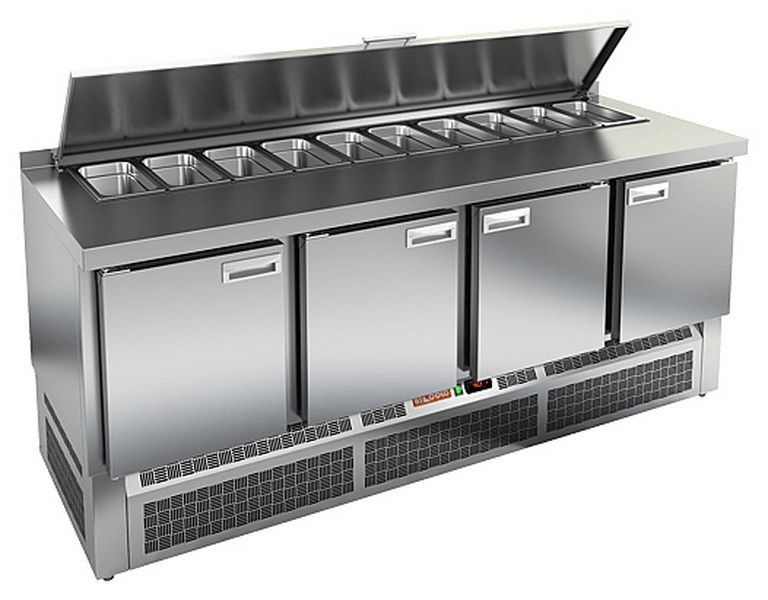 Стол для салатов HICOLD SLE1-1111GN (1/3) (R290)