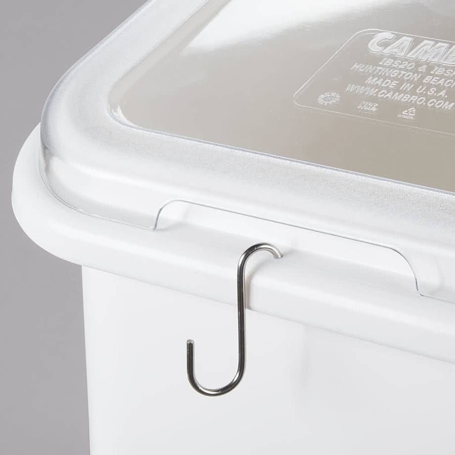 Фото Контейнер для сыпучих продуктов Cambro передвижной белый — арт. IBS20 148 4