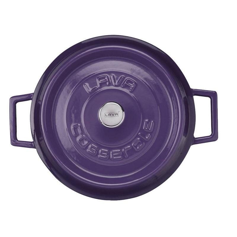 Фото Кастрюля LAVA TRENDY SERIES 2,47 л, D 240 мм, H 75 мм фиолетовая — арт. LV Y ST 24 K2 P 2