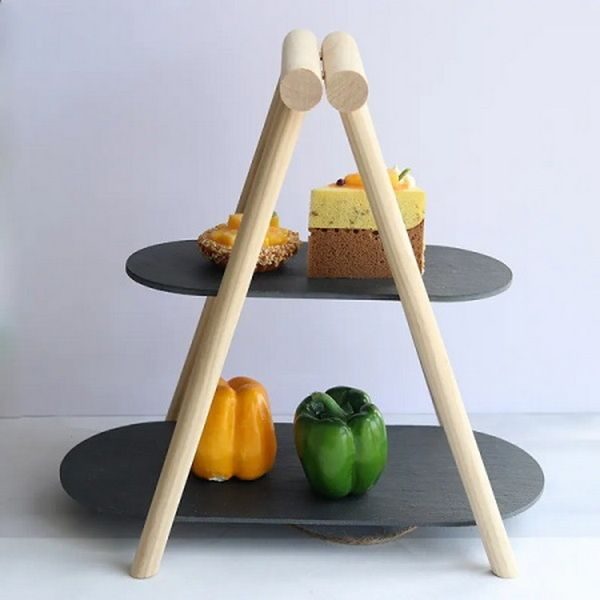 Этажерка 2-х ярусная H 370 мм артикул BA-015