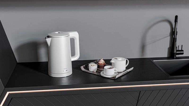 Фото Чайник электрический Meyvel MKE-03T (White) 16