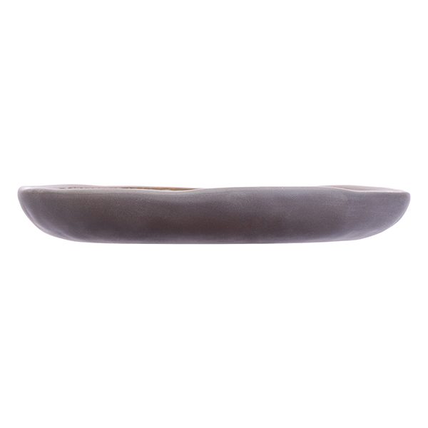 Фото Тарелка Kunstwerk Grasp D 170 мм, H 30 мм, коричневая — арт. 20722/brown 2