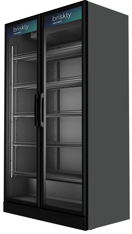 Фото Шкаф холодильный Briskly Smart 11 (RAL 7024) — арт. BS11 3