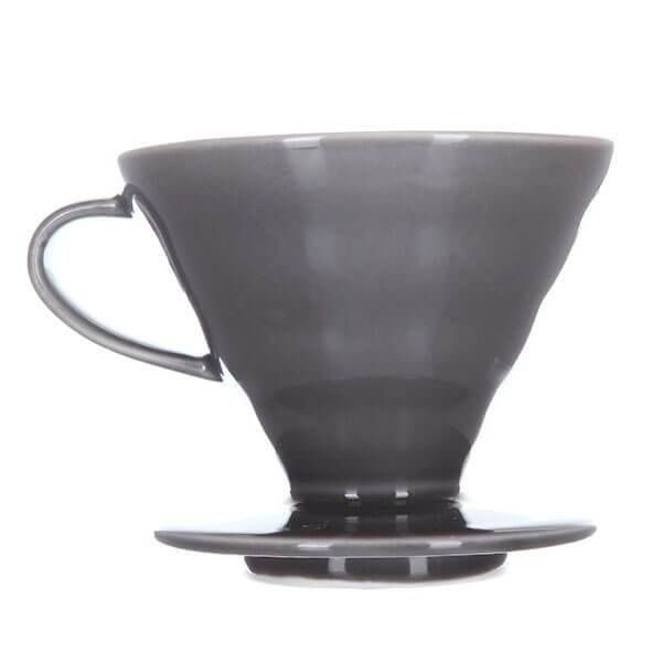 Фото Воронка керамическая для приготовления кофе Hario 3VDC-02-GR-UEX Серая 1