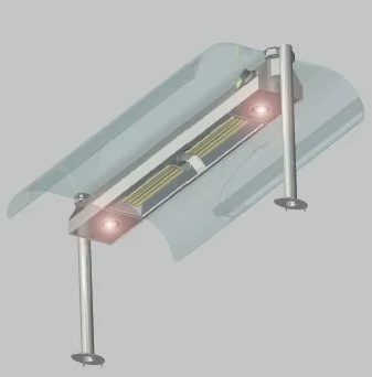 Полка для встраиваемой раздачи KOGAST ST-1N-3L
