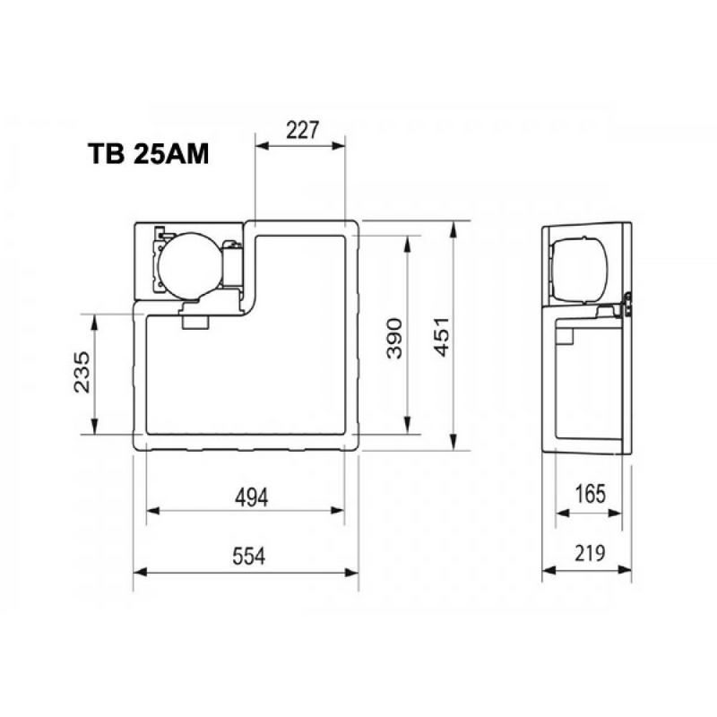 Фото Автохолодильник indel B TB25AM (Mercedes Actros MP3/Mercedes Axor) 3