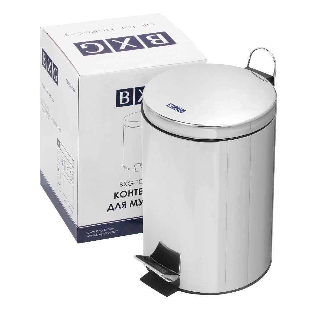 Фото Контейнер мусорный BXG TCR-20L (круглый) — арт. 10018B-20L 1